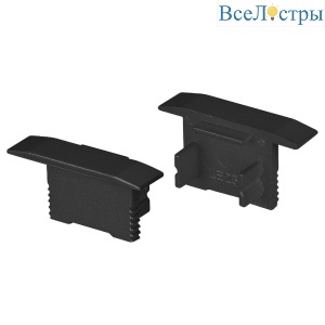 Заглушка Arlight SL-SLIM-H13M-F25 BLACK глухая 037514