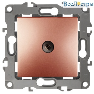 Розетка TV одиночная Эра 12-3101-14 Б0019341