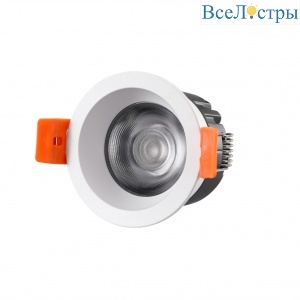 Встраиваемый светильник iLedex Mars 107-7W-D64-3000K-24DG-WH