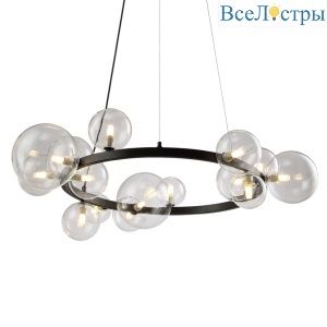 Люстра Delight Collection Art Deco Bubble OMG1075R black/clear