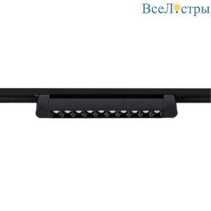 Трековый светодиодный светильник Arte Lamp Flash A4575PL-1BK