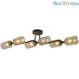 Потолочная люстра Illumico IL8148-6COU-79 BK BR Bice