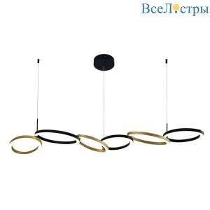 Подвесной светильник Indigo Anello 14034/C/6P Black