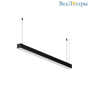 Линейный подвесной светильник Maytoni Technical 4000K 50x50 (Черный, 1 м) LL312028
