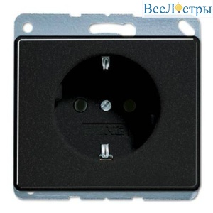 Розетка 2K+З Jung SL520SW