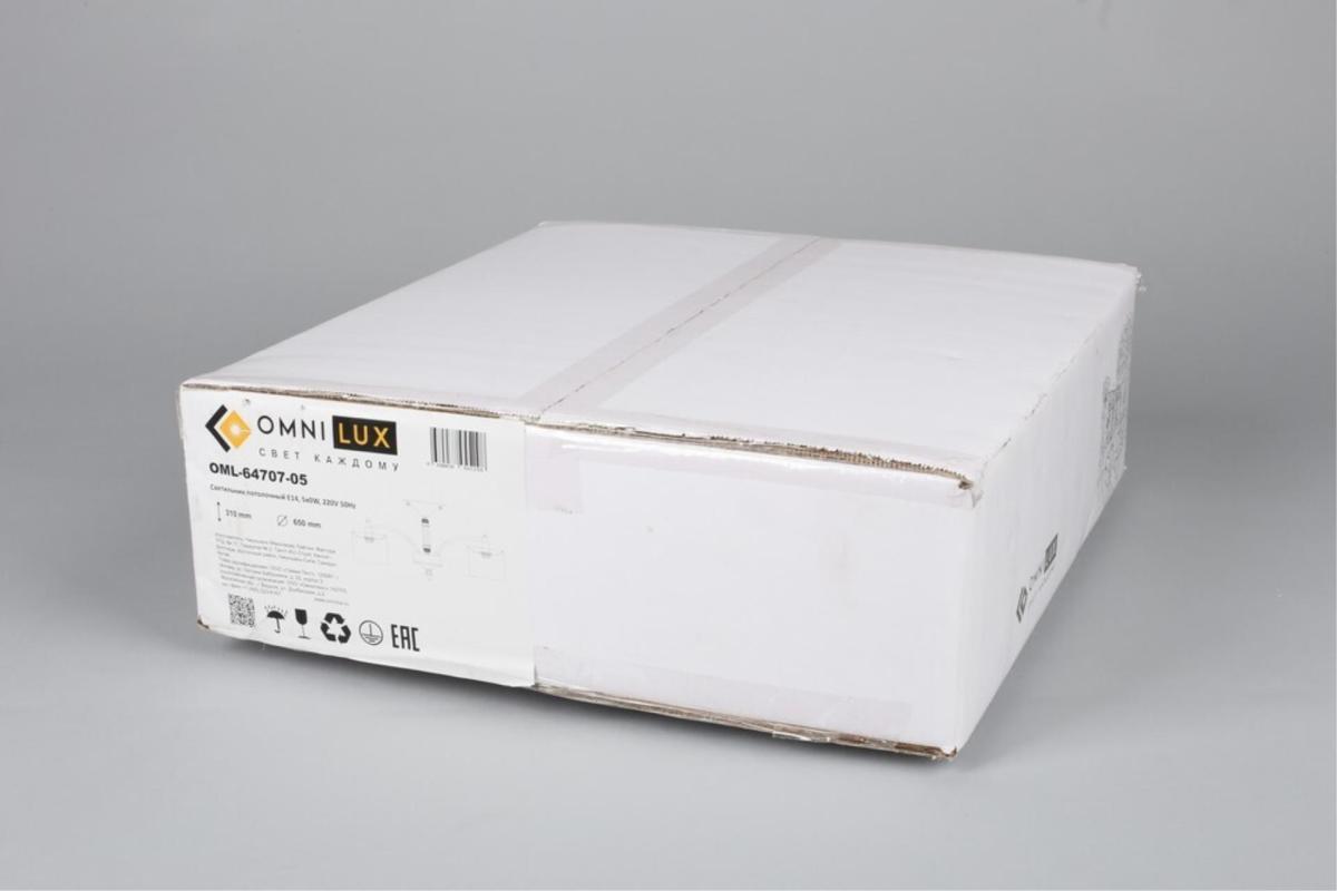 потолочная люстра omnilux alghero oml-64707-05