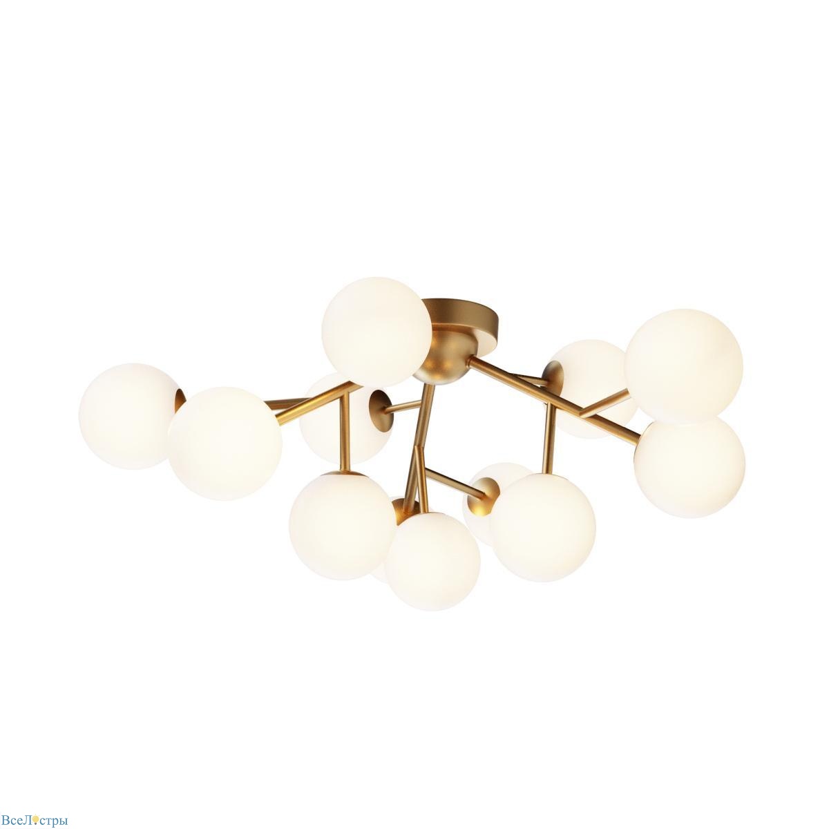 потолочная люстра maytoni dallas mod545cl-12bs