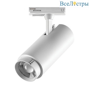 Трековый однофазный профессиональный светильник Lightstar Fuoco P+CCT 218026