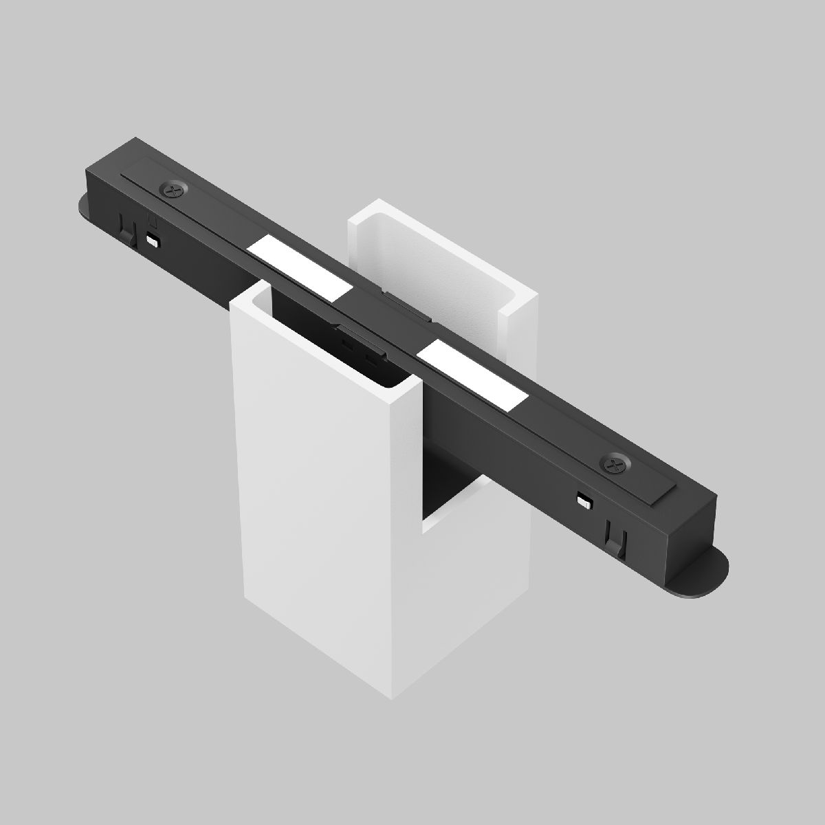 трековый магнитный светильник maytoni alfa tr121-4-7w-ds-w