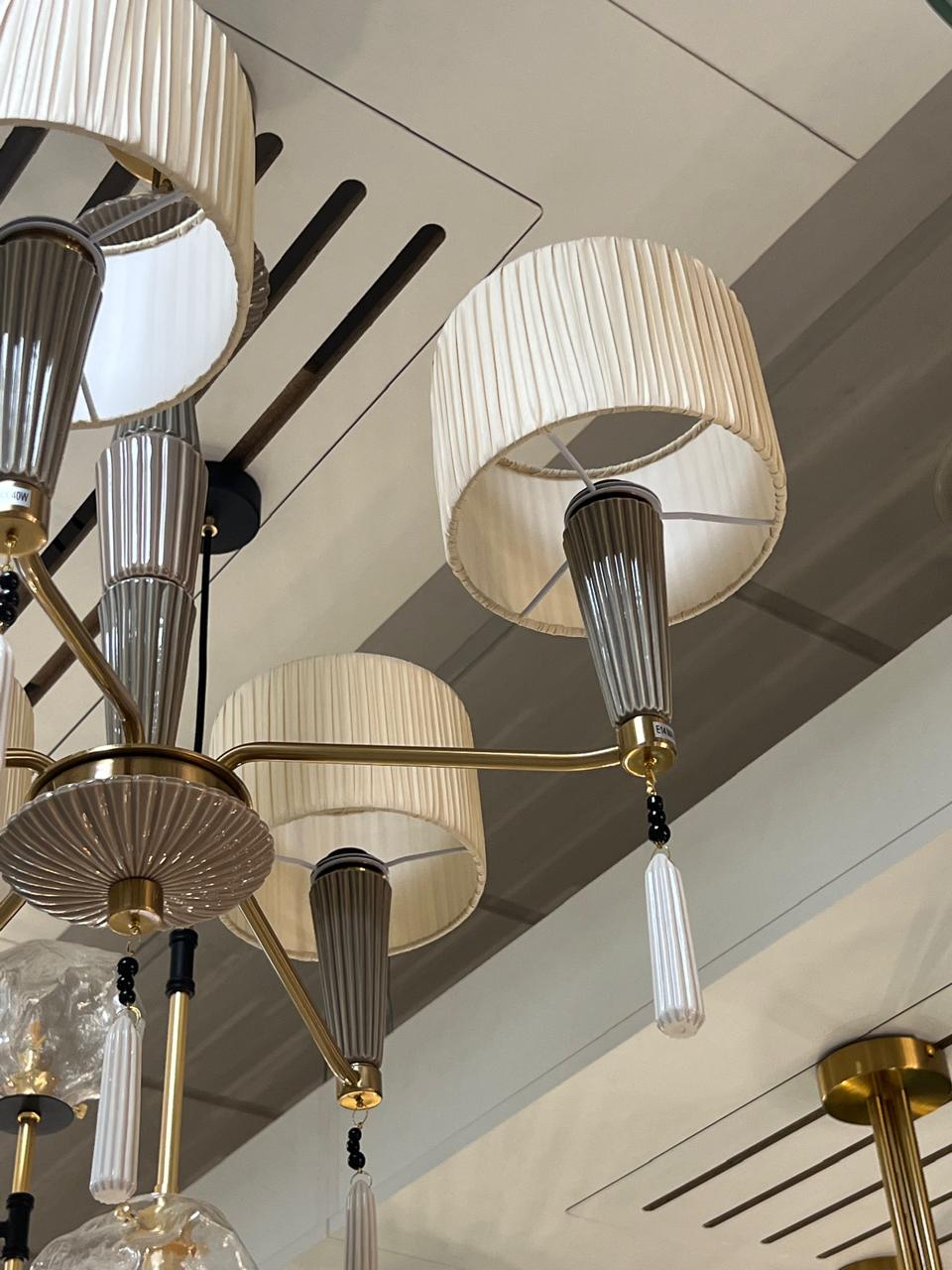 подвесная люстра odeon light exclusive latte 5403/5