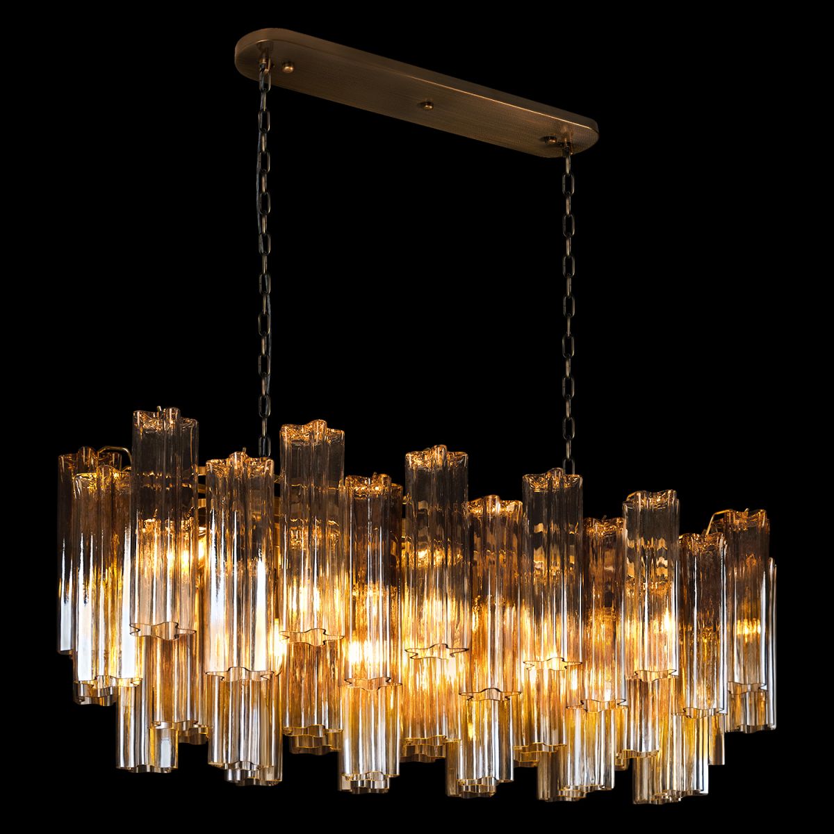 подвесная люстра loft it murano 10580/1000r champagne