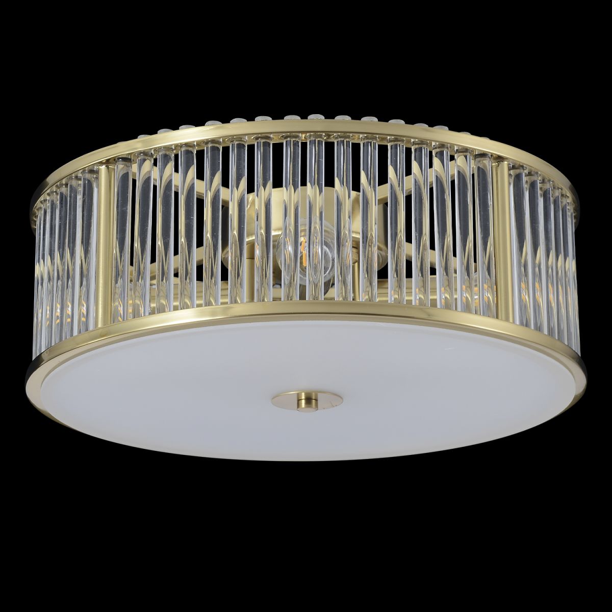 потолочный светильник crystal lux avenue pl4 brass