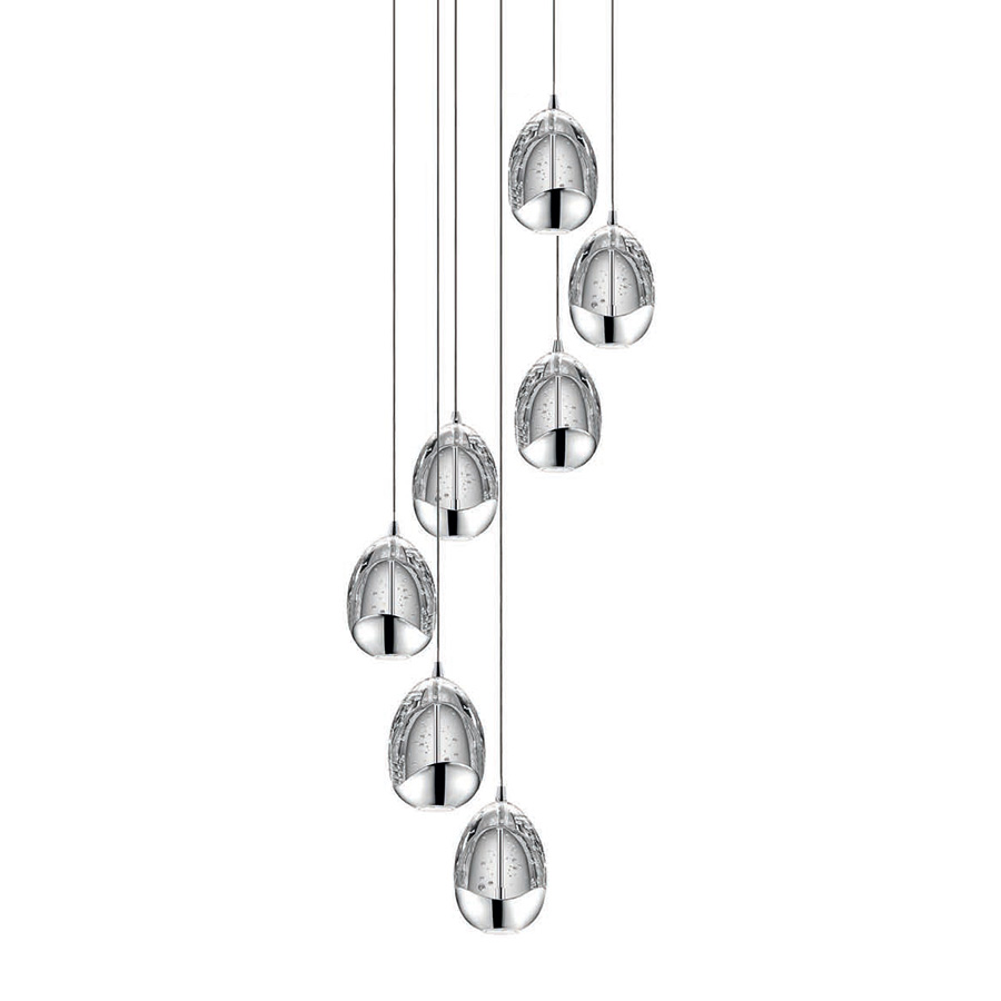 каскадная люстра delight collection terrene md13003023-12a chrome
