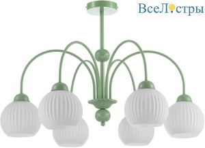 Люстра на штанге Myfar Flora MR2271-6C