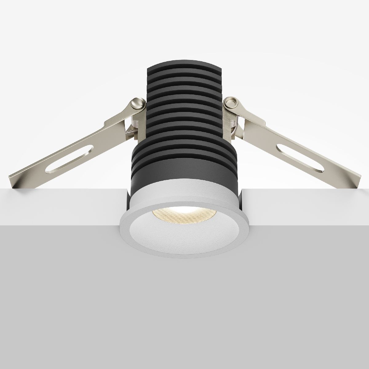 встраиваемый светильник maytoni mini dl059-7w3k-w