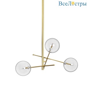 Люстра на штанге Delight Collection Globe Mobile 9307P-3A gold