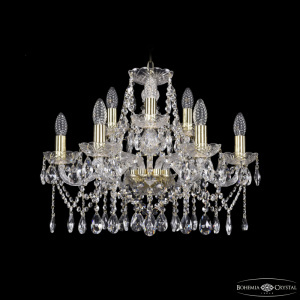 Подвесная люстра Bohemia Ivele Crystal 1413/6+3/200 G