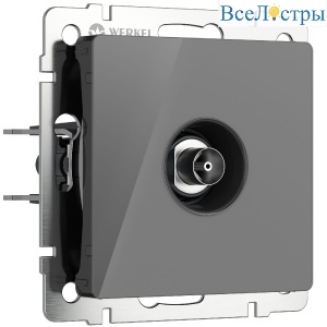 ТВ-розетка оконечная Werkel 4690389197550 W1183044 a064096