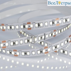 Светодиодная лента Uniel ULS-2835-168LED/m-10mm-IP20-DC24V-14W/m-5M-6500K катушка в герметичной упаковке