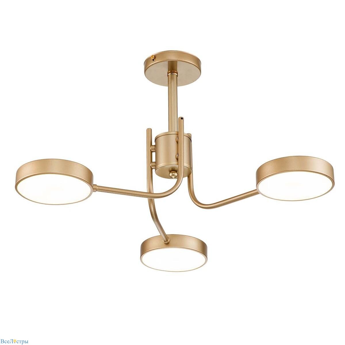 потолочная светодиодная люстра escada skylar 10258/3led