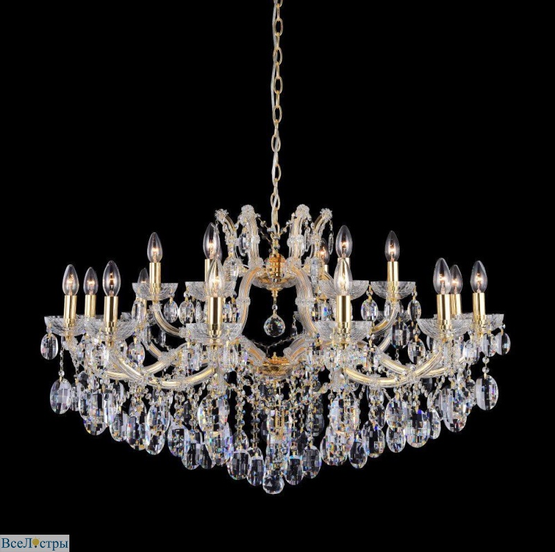 подвесная люстра crystal lux hollywood sp12+6 gold
