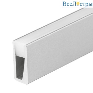 Профиль с рассеивателем Arlight ALU-NANO-6-2000 ANOD+SILICONE 021940