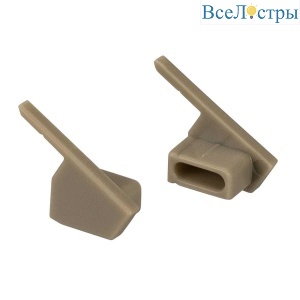 Заглушка глухая Arlight SL-Mini-Shelf-H9 Olive Grey 038811