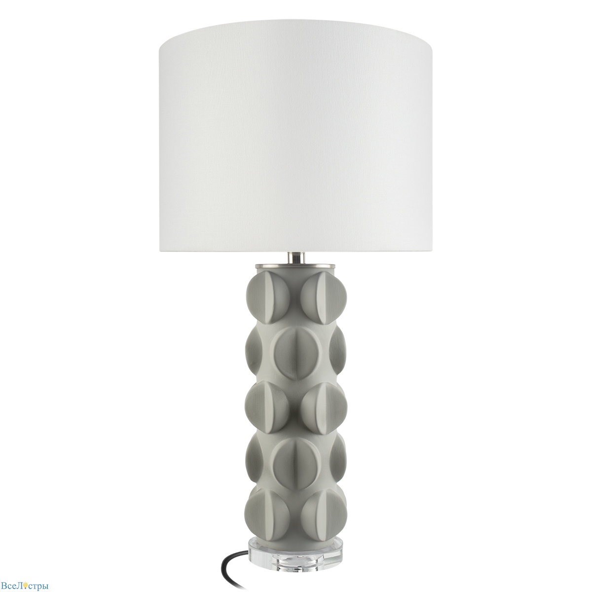 настольная лампа loft it beans 10494t grey