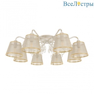 Потолочная люстра Arte Milano 341120/8 WT+G