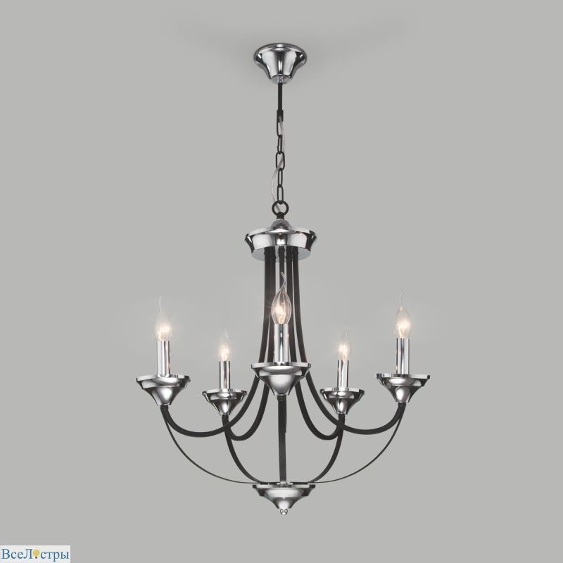 подвесная люстра eurosvet lazzaro 60098/5 хром