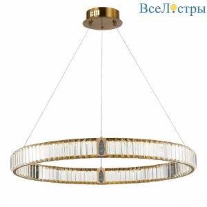 Люстра D8016P/R/D800 gold/clear Delight Collection