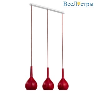 Подвесной светильник Alfa Vetro Red 20513