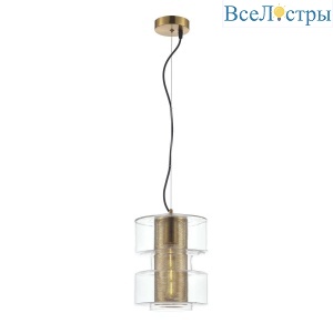Подвесной светильник iLamp Brick P7555-1 GD