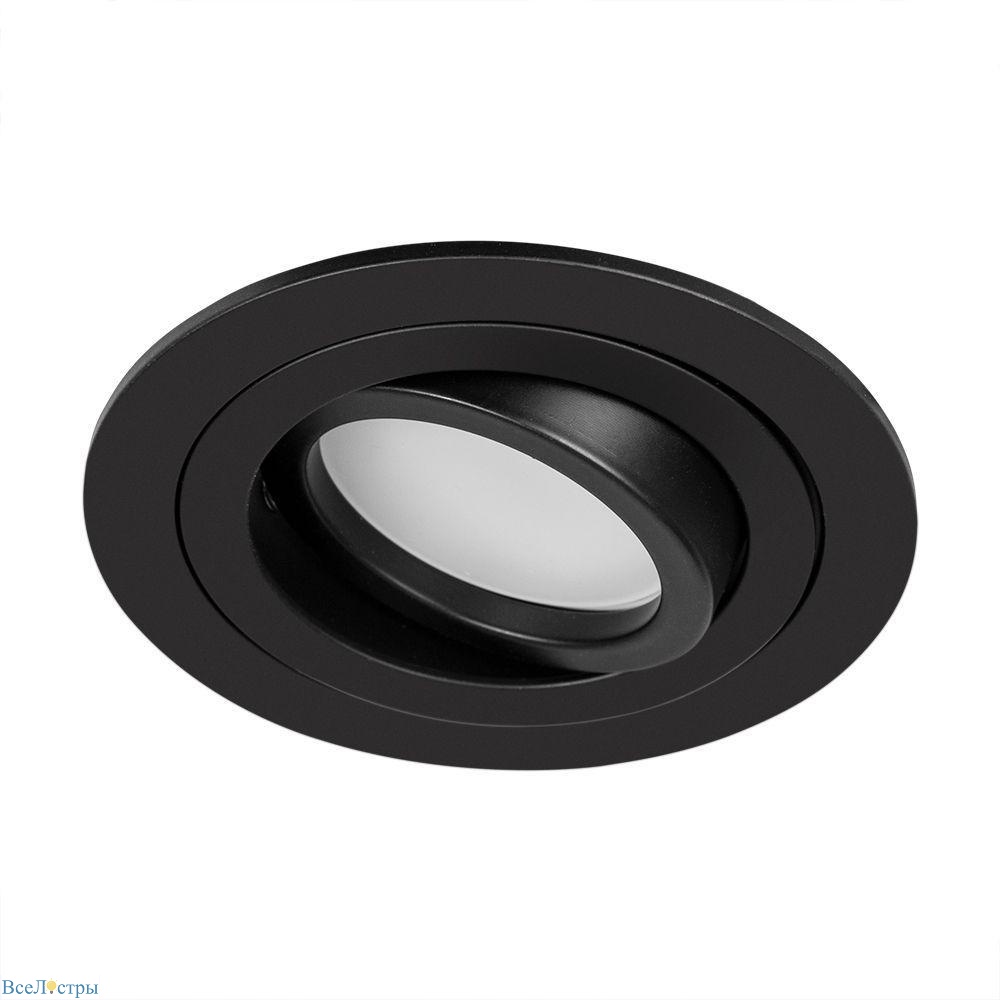 встраиваемый светильник arte lamp tarf a2167pl-1bk