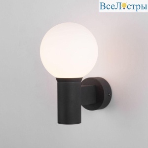 Уличный настенный светильник Elektrostandard Sfera 35126/D черный 4690389186080