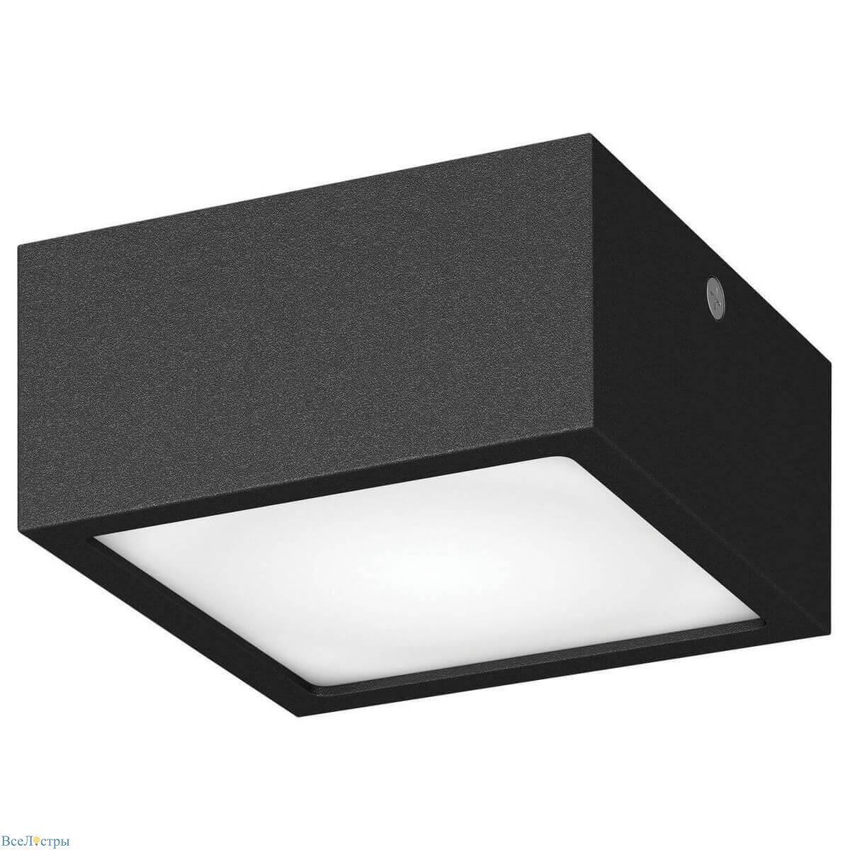 накладной светильник lightstar zolla quad led-sq 380274