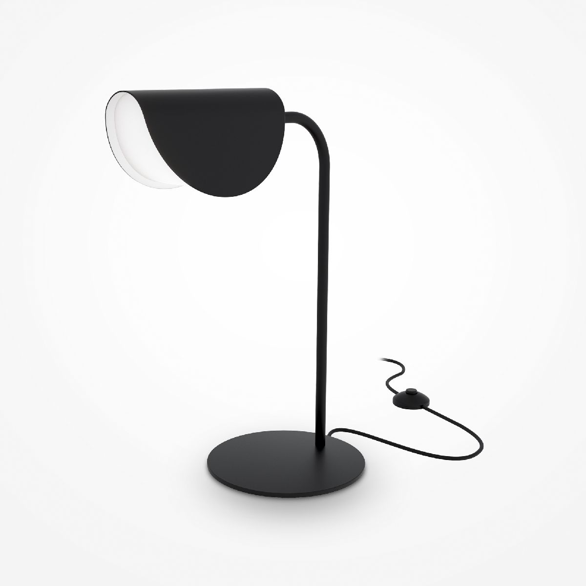 настольная лампа maytoni technical mollis mod126tl-01b