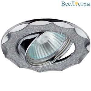Встраиваемый светильник ЭРА DK17 CH/SH SL C0043755