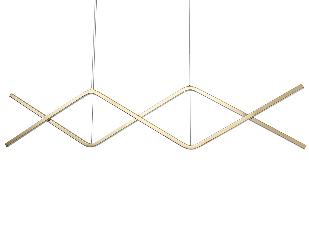 подвесная люстра newport 15206/s 15000 champagne gold м0069688