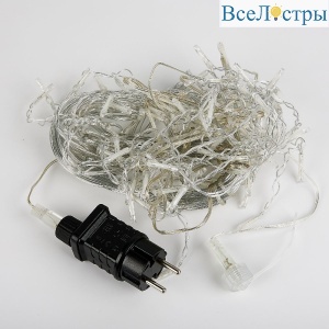 Гирлянда Бахрома Uniel ULD-B6006-080/STK WARM WHITE IP44 UL-00012073