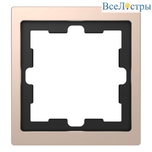 Рамка 1-постовая Schneider Electric Merten D-Life MTN4010-6551