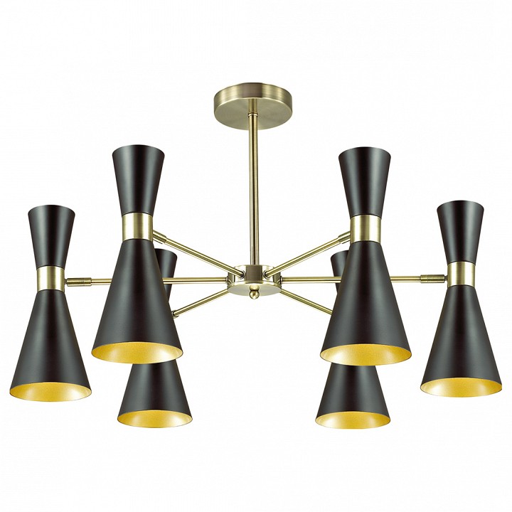 люстра на штанге lumion quinn 3662/6c