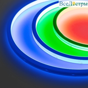 Светодиодная герметичная лента Arlight MOONLIGHT-TOP-B84-13x12mm 24V RGB (12 W/m, IP67, 5m, wire x2) 041485