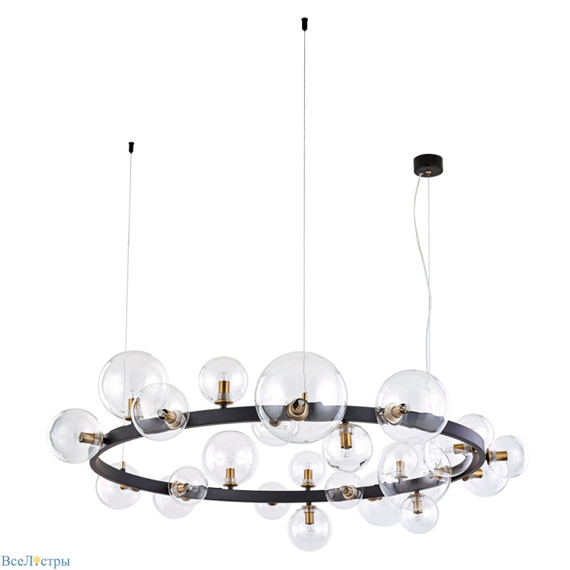 подвесная люстра arte lamp vincent a7790sp-24bk