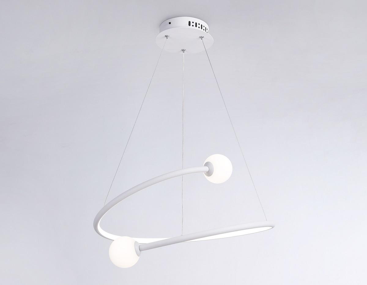 подвесной светодиодный светильник ambrella light comfort linetech fl66291