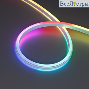 Светодиодная лента герметичная Arlight SPI WAVE-SIDE-DOUBLE-BM168-16x15mm 24V RGBW-Day (15 W/m, IP67, 5m, wire x1) (Вывод боковой) 059738