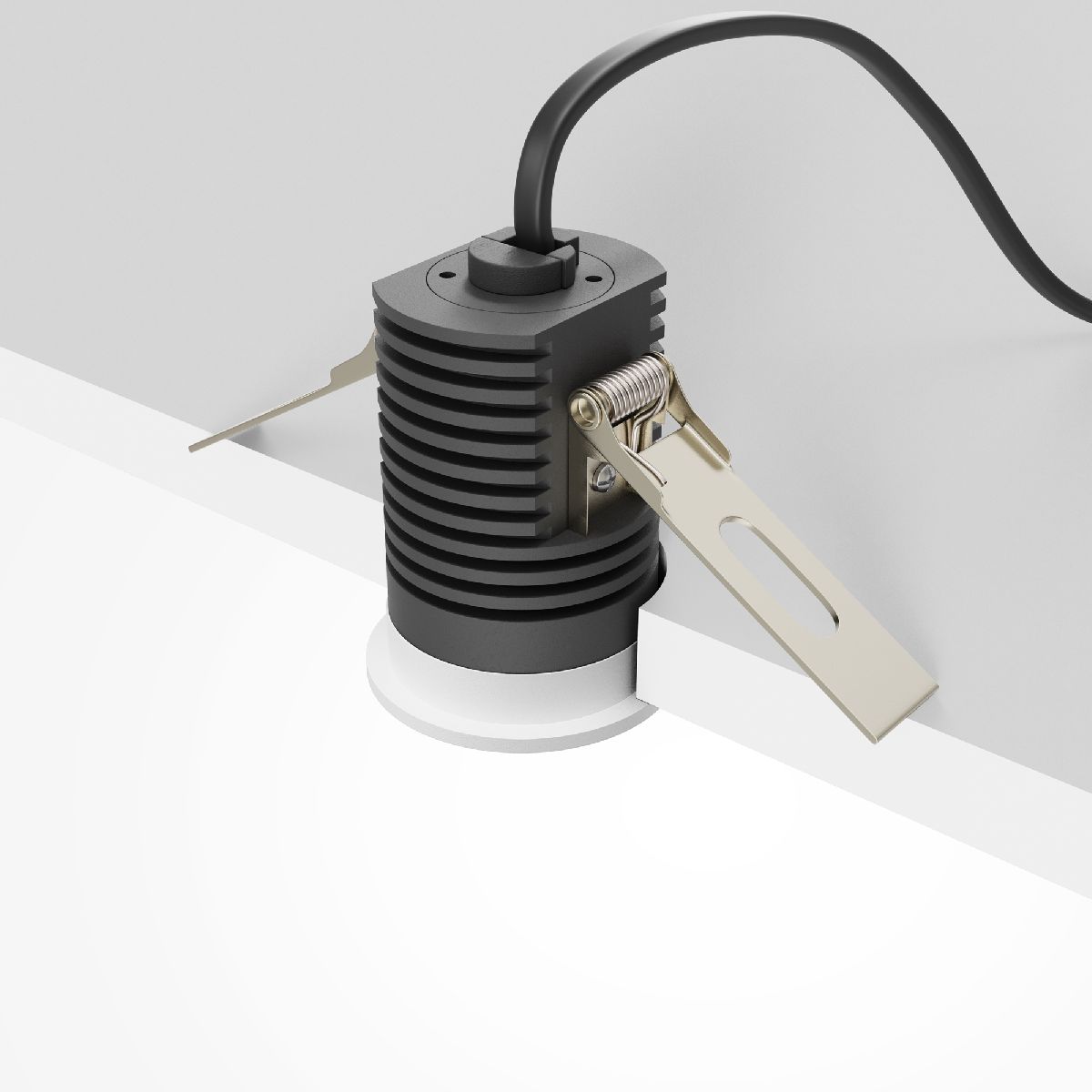 встраиваемый светильник maytoni mini dl059-7w4k-w