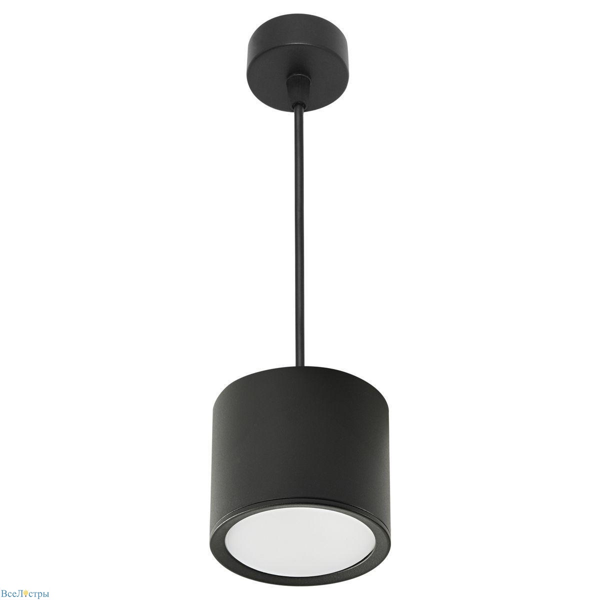 подвесной светильник reluce 53005-0.9-001ld gx53 bk