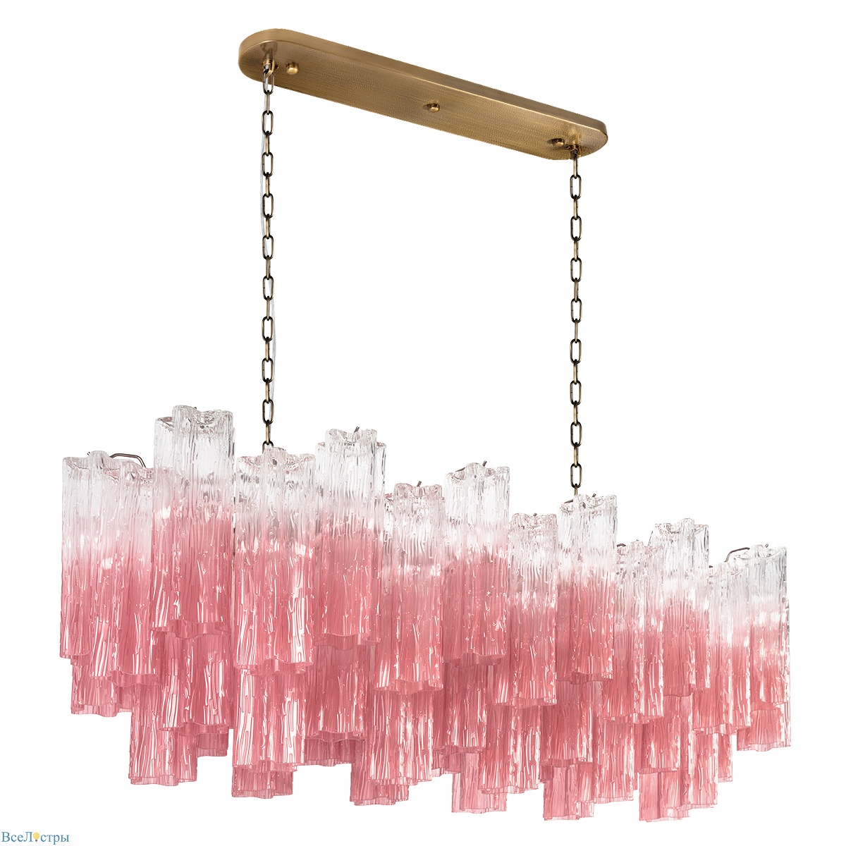 подвесные светильники loft it murano 10580/1000r clear pink