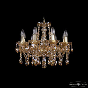 Подвесная люстра Bohemia Ivele Crystal 1413/8/165 G M721